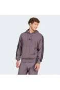 BLUSAO ADIDAS C/CAPUZ 3 STRIPES MASCULINO - Grafite/preto BLUSAO ADIDAS C/CAPUZ 3 STRIPES MASCULINO - Grafite/preto