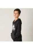BLUSÃO ADIDAS CAPUZ SPORT ID INFANTIL - Preto/branco BLUSÃO ADIDAS CAPUZ SPORT ID INFANTIL - Preto/branco