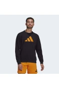 BLUSÃO ADIDAS FUTURE ICON MASCULINO - Preto/laranja