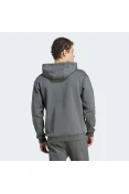 BLUSÃO ADIDAS MOLETOM CAPUZ FUTURE ICONS BADGE OF SPORT MASCULINO - Chumbo