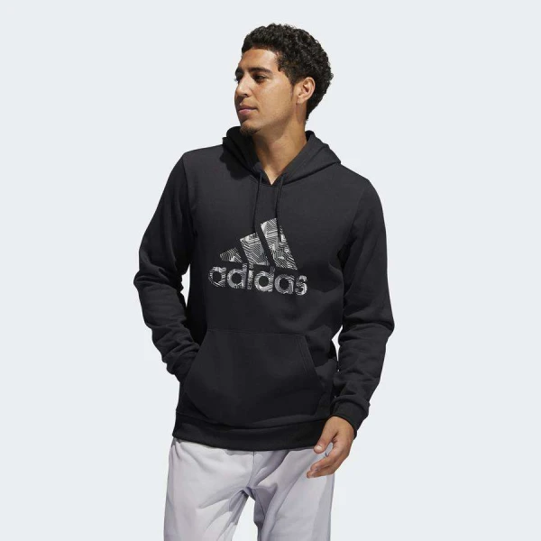BLUSÃO ADIDAS MOLETOM LD CZ HOODY CANGURU MASCULINO - Preto
