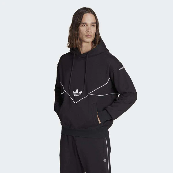 BLUSÂO ADIDAS MOLETON C HOODIE FT MASCULINO - Preto