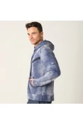 BLUSÃO ASICS TRAINING HEX HOODY MASCULINO - Azul BLUSÃO ASICS TRAINING HEX HOODY MASCULINO - Azul