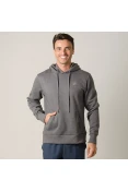 BLUSÃO ASICS TRAINING SWEAT HOODY MASCULINO - Grafite