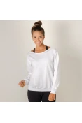 BLUSÃO COLCCI MOLETOM FEMININO - Branco