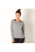 BLUSÃO COLCCI MOLETOM FEMININO - Cinza