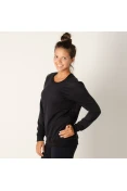 BLUSÃO COLCCI MOLETOM FEMININO - Preto