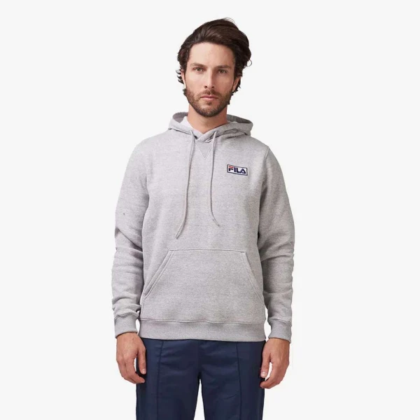 BLUSÃO FILA COM CAPUZ ESSENCIAL WINTER MASCULINO - Cinza