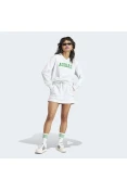 BLUSÃO MOLETINHO ADIDAS ESTAMPADO COLLEGE FEMININO - Cinza BLUSÃO MOLETINHO ADIDAS ESTAMPADO COLLEGE FEMININO - Cinza