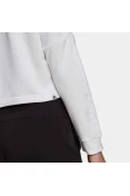 BLUSÃO MOLETON ADIDAS ESTAMPA LEOPARDO FEMININO - Branco BLUSÃO MOLETON ADIDAS ESTAMPA LEOPARDO FEMININO - Branco