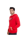 BLUSÃO NBA CHICAGO BULLS MASCULINO COM CAPUZ - Vermelho/branco