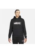 BLUSÃO NIKE DF FC LIBERO HOODIE MASCULINO - Preto