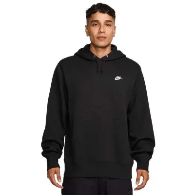 BLUSAO NIKE HOODIE CLUB MASCULINO - Preto