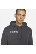 BLUSÃO NIKE NSW PSG CLUB HOODIE MASCULINO - Preto BLUSÃO NIKE NSW PSG CLUB HOODIE MASCULINO - Preto