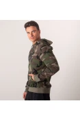 BLUSÃO NIKE SB CAMO SKATE ICON MASCULINO - Verde/marrom