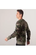 BLUSÃO NIKE SB CREW ICON MASCULINO - Verde/marrom