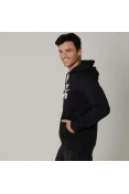 BLUSÃO NIKE SB ICON PULLOVER HOODIE MASCULINO - Preto/branco