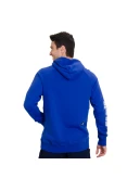 BLUSÃO NIKE SB ICON YARN DYE PULLOVER MASCULINO - Azul/branco