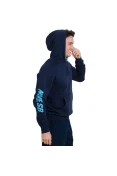 BLUSÃO NIKE SB ICON YARN DYE PULLOVER MASCULINO - Marinho/azul celeste