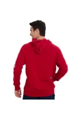 BLUSÃO NIKE SB ICON YARN DYE PULLOVER MASCULINO - Vermelho/branco