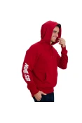 BLUSÃO NIKE SB ICON YARN DYE PULLOVER MASCULINO - Vermelho/branco