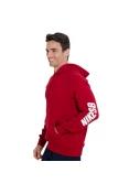 BLUSÃO NIKE SB ICON YARN DYE PULLOVER MASCULINO - Vermelho/branco