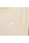 BLUSÃO NIKE SPORTSWEAR CLUB FLEECE FEMININO - Bege