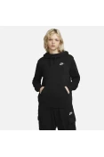 BLUSÃO NIKE SPORTSWEAR CLUB FLEECE FEMININO - Preto