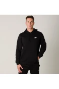 BLUSÃO NIKE SPORTSWEAR HOODIE CLUB MASCULINO - Preto BLUSÃO NIKE SPORTSWEAR HOODIE CLUB MASCULINO - Preto