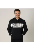 BLUSÃO PUMA ATHLETICS HOODY MASCULINO - Preto BLUSÃO PUMA ATHLETICS HOODY MASCULINO - Preto