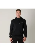 BLUSÃO PUMA ESS HOODY MASCULINO - Preto BLUSÃO PUMA ESS HOODY MASCULINO - Preto