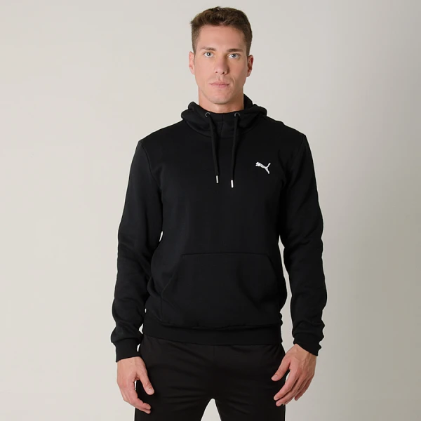 BLUSÃO PUMA ESS HOODY MASCULINO - Preto