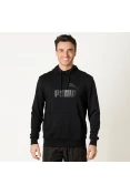 BLUSÃO PUMA ESS No.1 HOODY TR MASCULINO - Preto BLUSÃO PUMA ESS No.1 HOODY TR MASCULINO - Preto