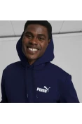 BLUSÃO PUMA ESS SMALL LOGO HOODIE FL MASCULINO - Marinho