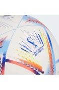 BOLA ADIDAS FUTSAL COPA DO MUNDO 2022 AL RIHLA - Branco/azul BOLA ADIDAS FUTSAL COPA DO MUNDO 2022 AL RIHLA - Branco/azul