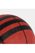 BOLA DE BASQUETE 3-STRIPES ADIDAS - Vermelho/preto BOLA DE BASQUETE 3-STRIPES ADIDAS - Vermelho/preto