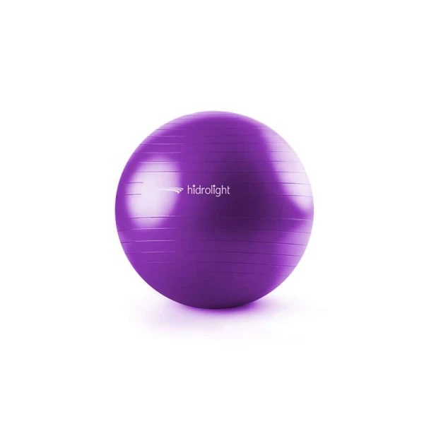 BOLA DE EXERCÍCIOS HIDROLIGHT 65CM - Roxo