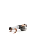 BOLA DE EXERCÍCIOS HIDROLIGHT 75 CM - Cinza BOLA DE EXERCÍCIOS HIDROLIGHT 75 CM - Cinza