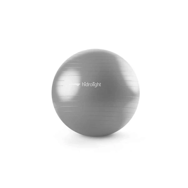 BOLA DE EXERCÍCIOS HIDROLIGHT 75 CM - Cinza