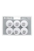 BOLA DE TÊNIS DE MESA BRANCA 3 ESTRELAS 6 UNIDADES VOLLO - Branco BOLA DE TÊNIS DE MESA BRANCA 3 ESTRELAS 6 UNIDADES VOLLO - Branco
