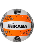 BOLA MIKASA VÔLEI DE PRAIA VXS-ZB - Branco/laranja BOLA MIKASA VÔLEI DE PRAIA VXS-ZB - Branco/laranja