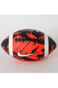 BOLA NIKE FUTEBOL AMERICANO SPIN 3.0 FB 9 OFICIAL - Laranja/preto
