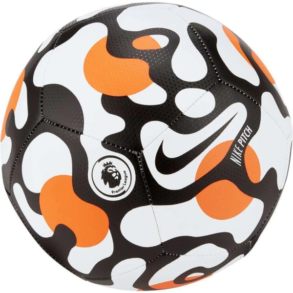BOLA NIKE PREMIER LEAGUE PITCH CAMPO 2021/2022 - Branco/preto
