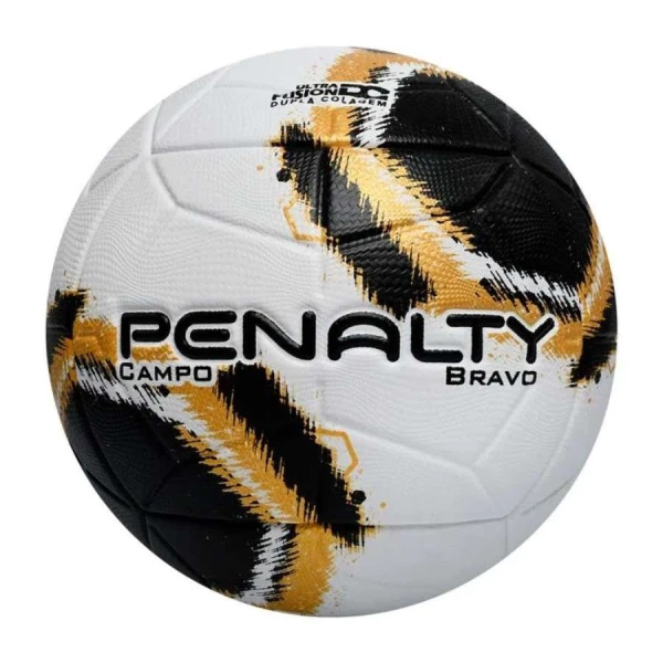 BOLA PENALTY CAMPO BRAVO XXI - Branco/preto