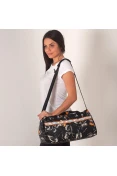 BOLSA ADIDAS DUFFEL FARM RIO LINEAR PEQUENA - Preto/bege BOLSA ADIDAS DUFFEL FARM RIO LINEAR PEQUENA - Preto/bege