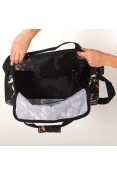 BOLSA ADIDAS DUFFEL FARM RIO LINEAR PEQUENA - Preto/bege BOLSA ADIDAS DUFFEL FARM RIO LINEAR PEQUENA - Preto/bege