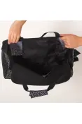 BOLSA ADIDAS DUFFEL LIN SG - Preto/branco BOLSA ADIDAS DUFFEL LIN SG - Preto/branco