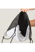 BOLSA ADIDAS GYMBAG ALEMANHA SAQUINHO - Preto/branco