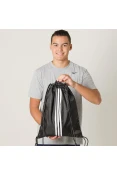 BOLSA ADIDAS GYMBAG ALEMANHA SAQUINHO - Preto/branco