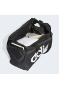 BOLSA ADIDAS LINEAR DUFFEL MÉDIA UNISSEX - Preto/branco BOLSA ADIDAS LINEAR DUFFEL MÉDIA UNISSEX - Preto/branco